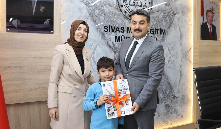 “Kardelen”i  hediye ettiler