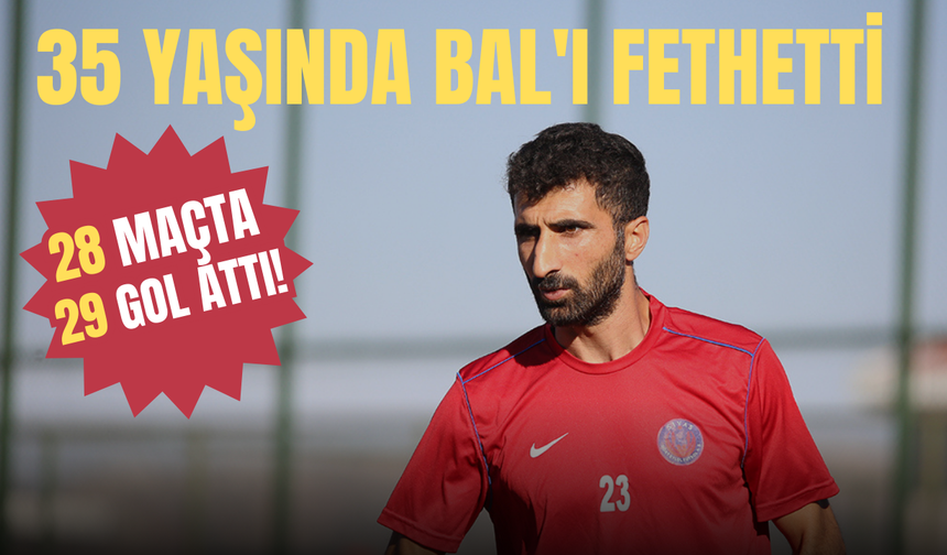 35 Yaşında BAL'ı fethetti! 24 maçta 29 gol attı!