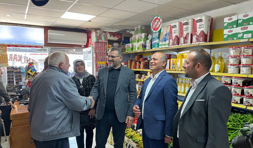 Yusuf Tanrıverdi'den Ulaş ilçesine ziyaret