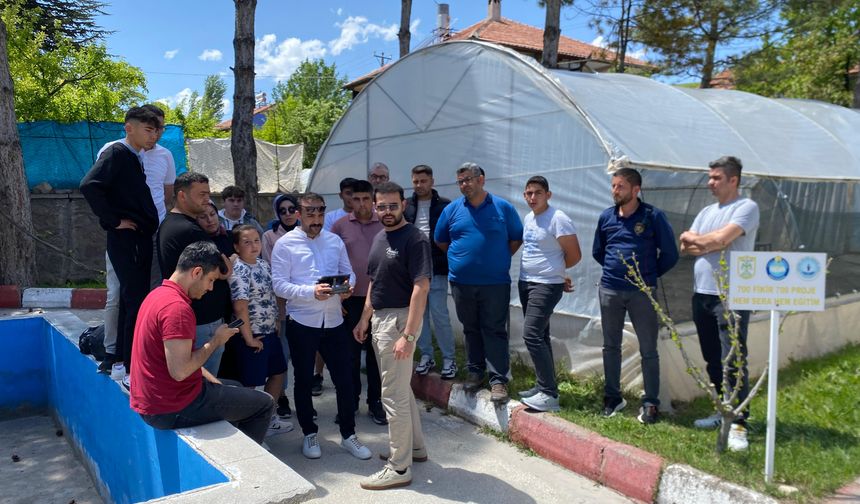 Gemerek'te düzenlenen dron kursu tamamlandı
