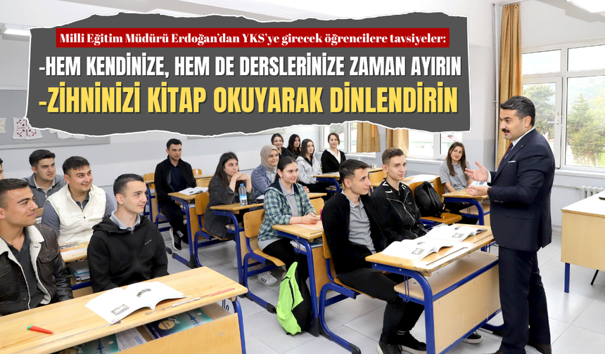 Hem kendinize hem derslerinize zaman ayırın