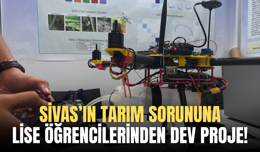 Sivas’ın Tarım Sorununa Lise Öğrencilerinden Dev Proje!