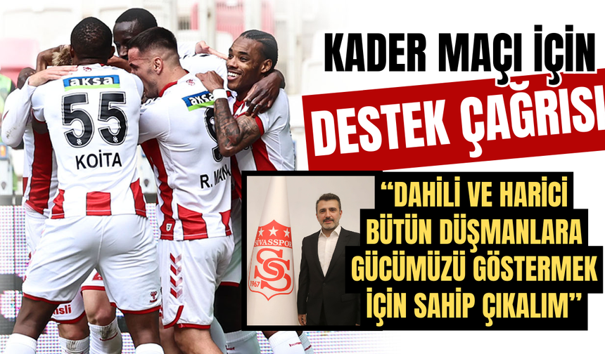 Karagöl kader maçı için çağrıda bulundu