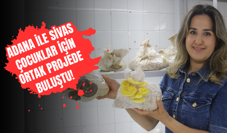 Adana ile Sivas çocuklar için ortak projede buluştu!