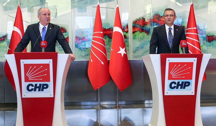 Son dakika: Özgür Özel, Muharrem İnce'yi CHP'ye davet etti