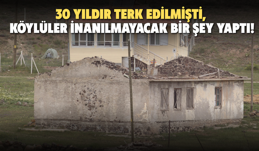 30 Yıldır Terk Edilmişti, Köylüler İnanılmayacak Bir Şey Yaptı!