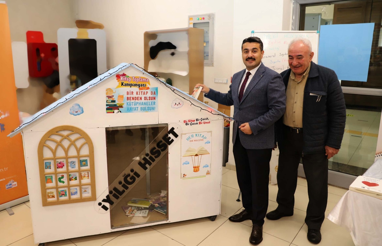 Sivas'ta 15 bin kitap toplandı