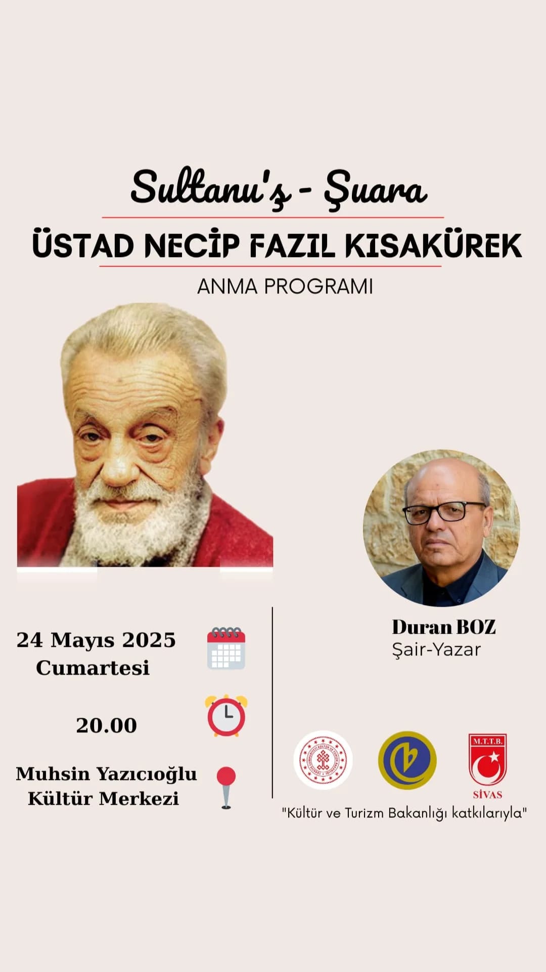 Üstat, vefatının 42. yılında Sivas’ta anılacak