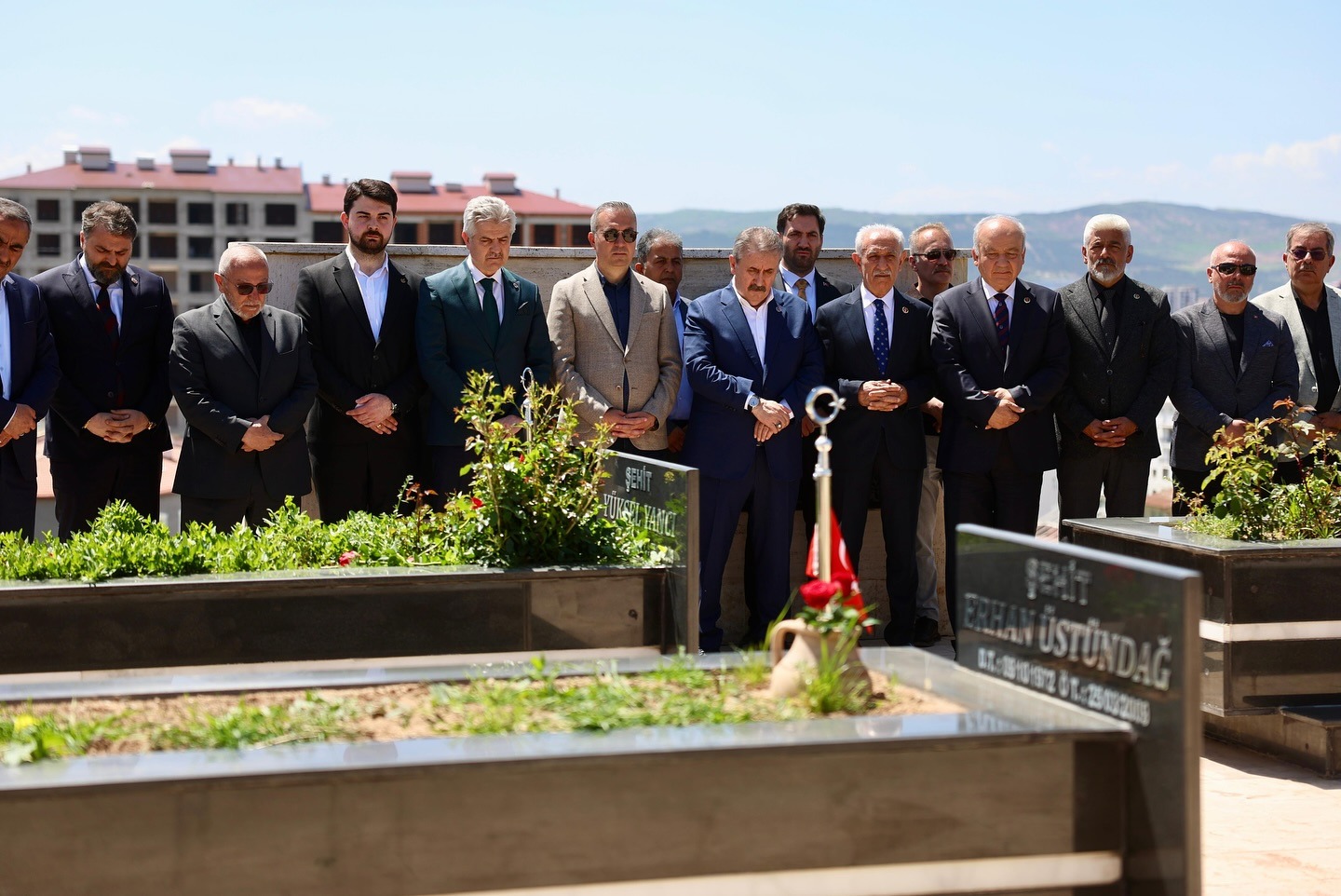 Mustafa Destici, Kulmaç'ın kabdrini ziyaret etti! 