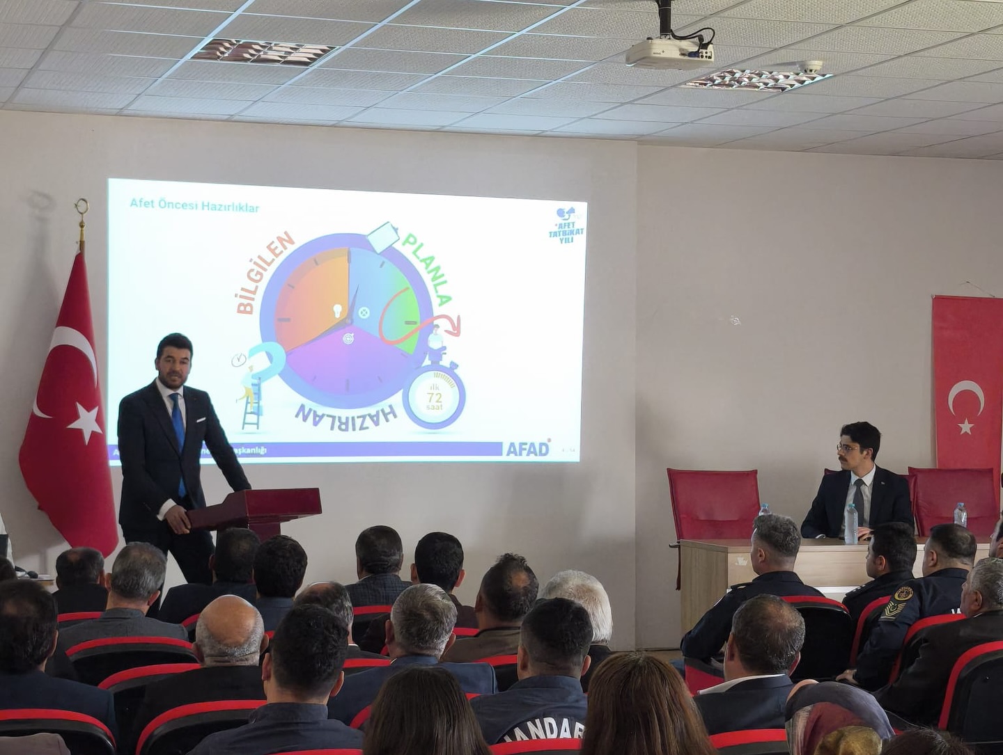 Ulaş'ta "Türkiye’de Deprem Gerçeği ve Afet Eğitimi" semineri düzenlendi