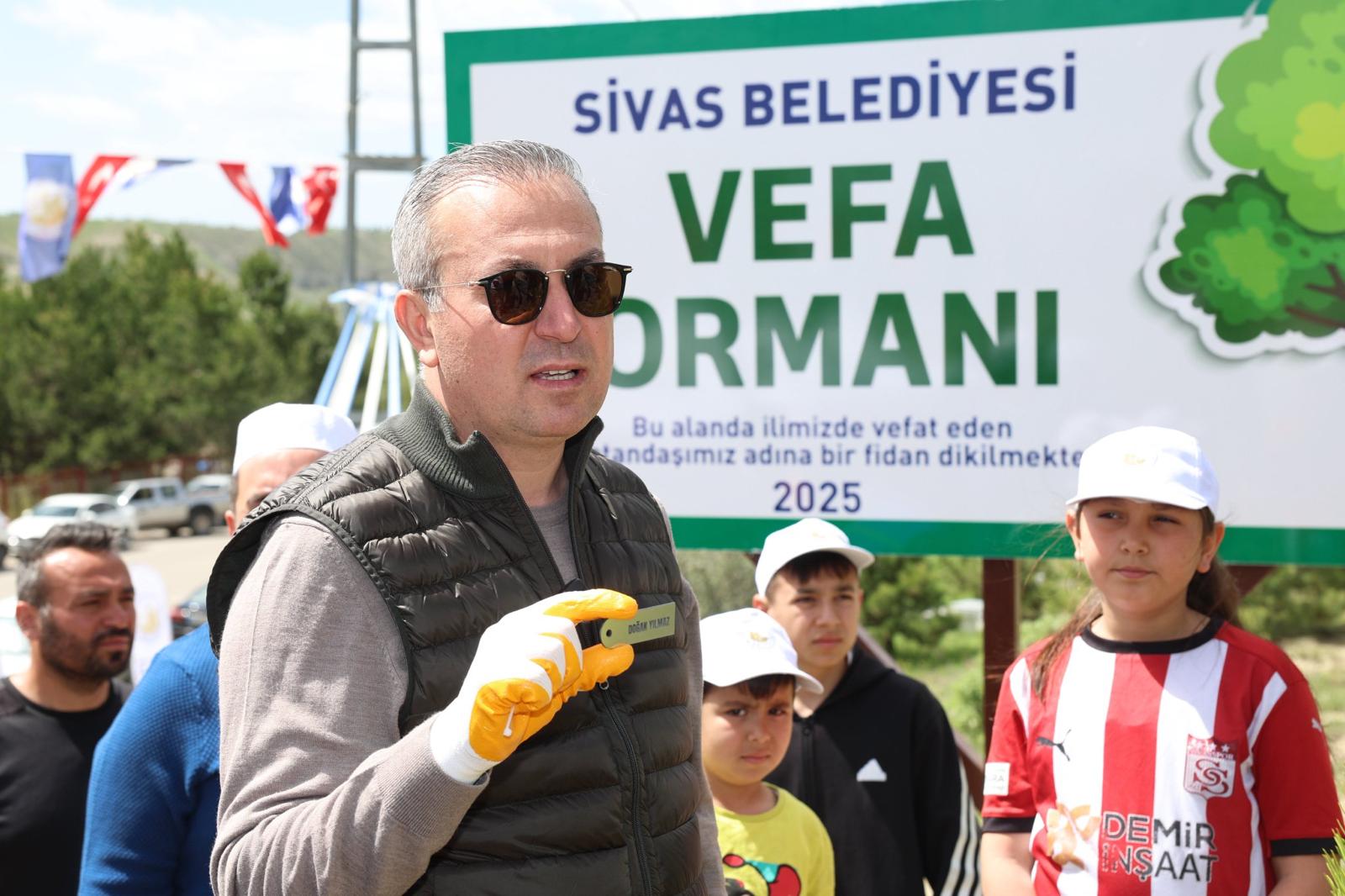 Sivas'ta vefat eden 535 kişinin adı burada yaşatılacak! 