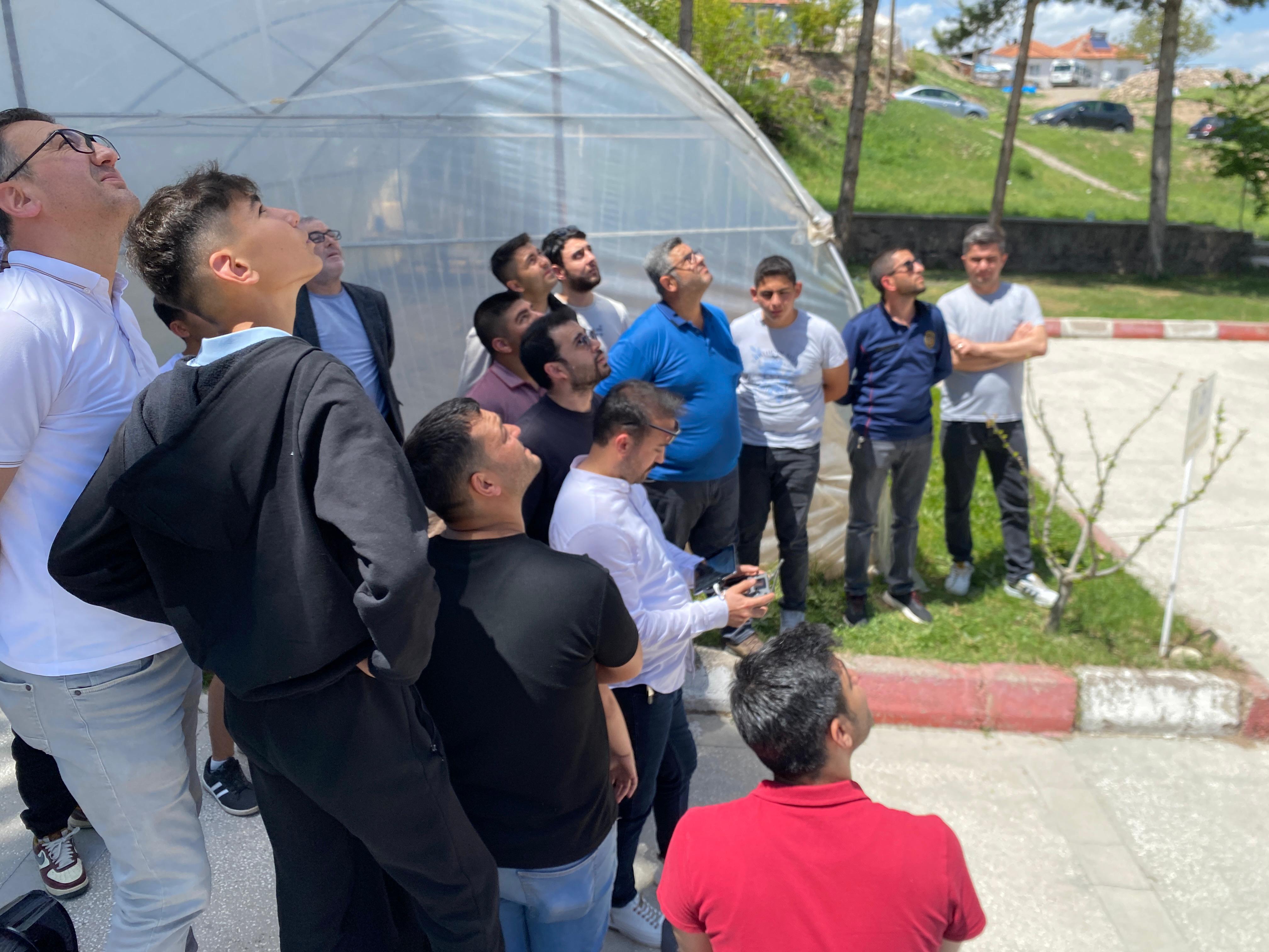 Gemerek'te düzenlenen dron kursu tamamlandı