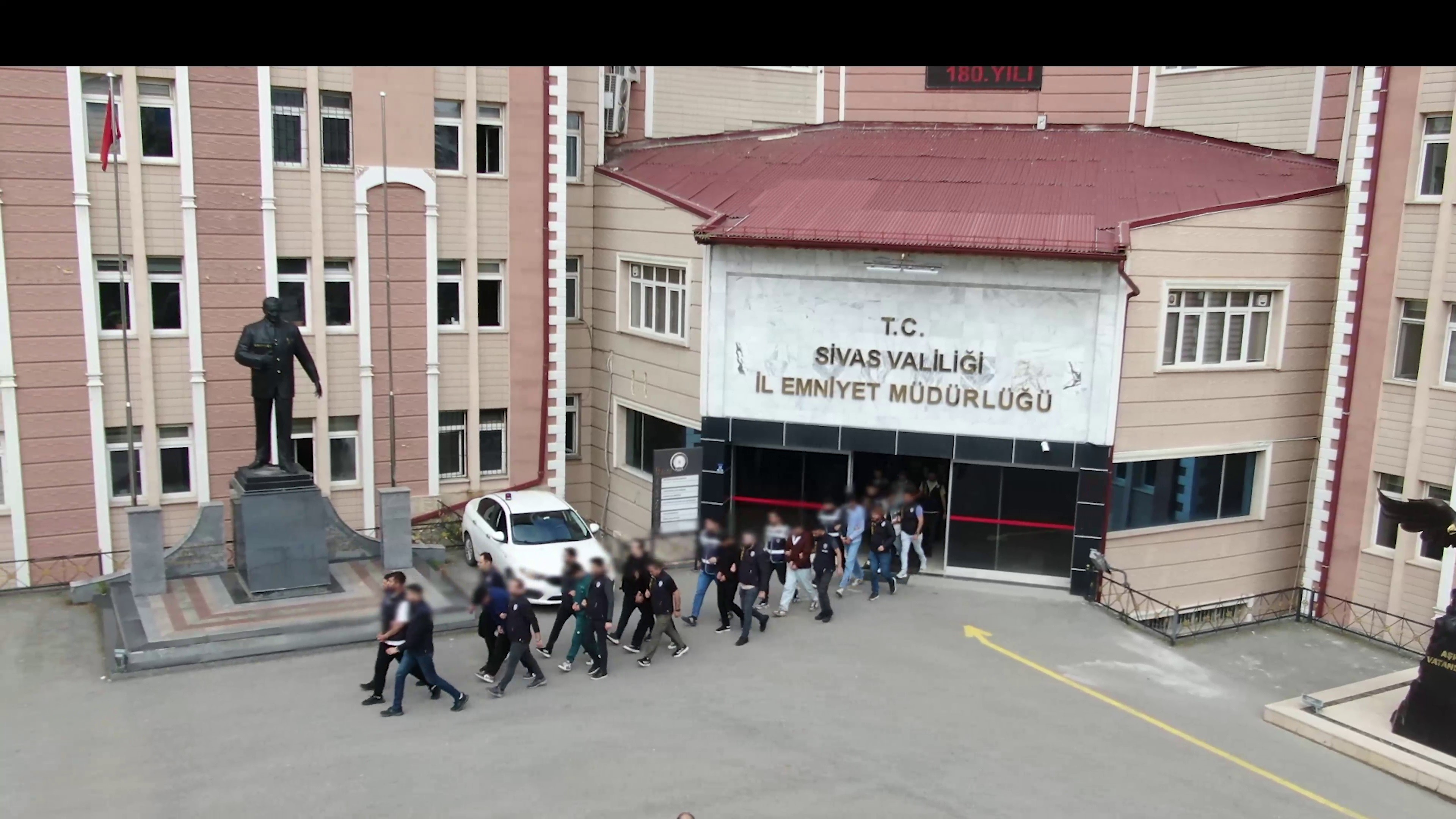 Sivas'ta yasa dışı bahis opersyonu 