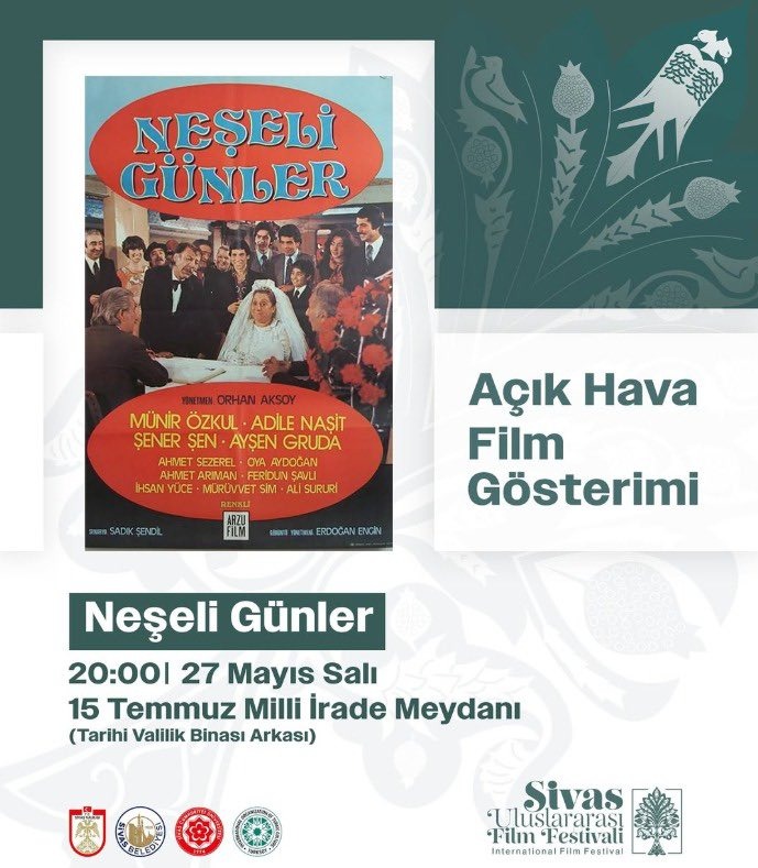 Sivas Yeşilçam filmlerine doyacak! 