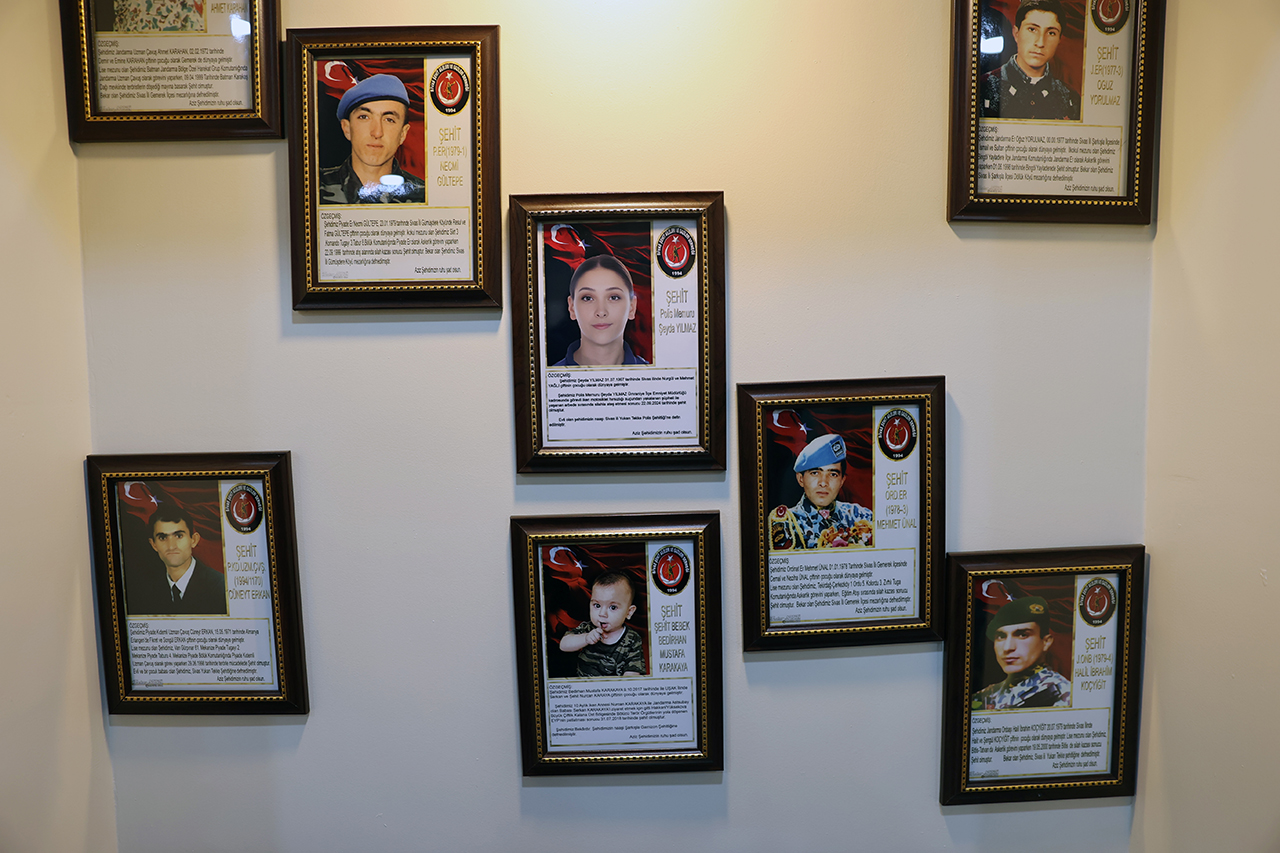 Şehit Şeyda Yılmaz'ın Eşyaları Sivas'taki Şehitler Müzesi'nde Sergilenecek (2)