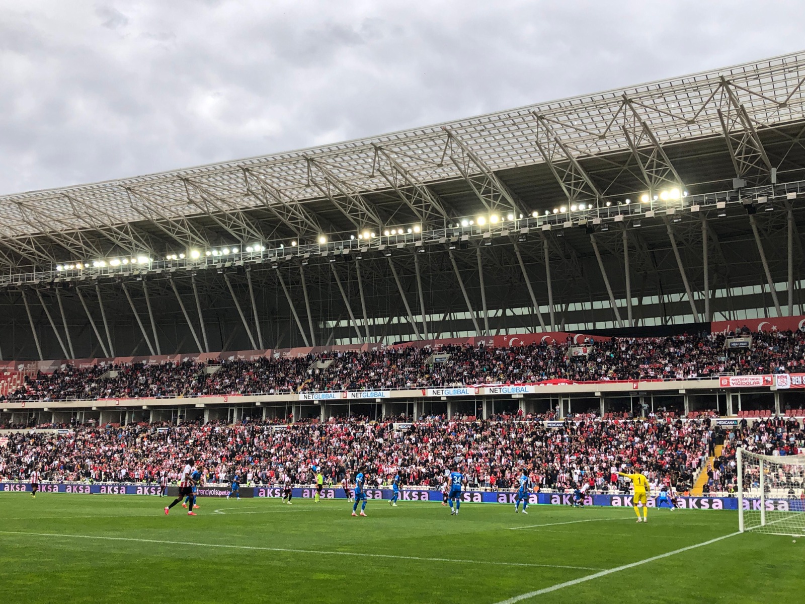 Sivasspor Taraftarından Muhteşem Destek-1