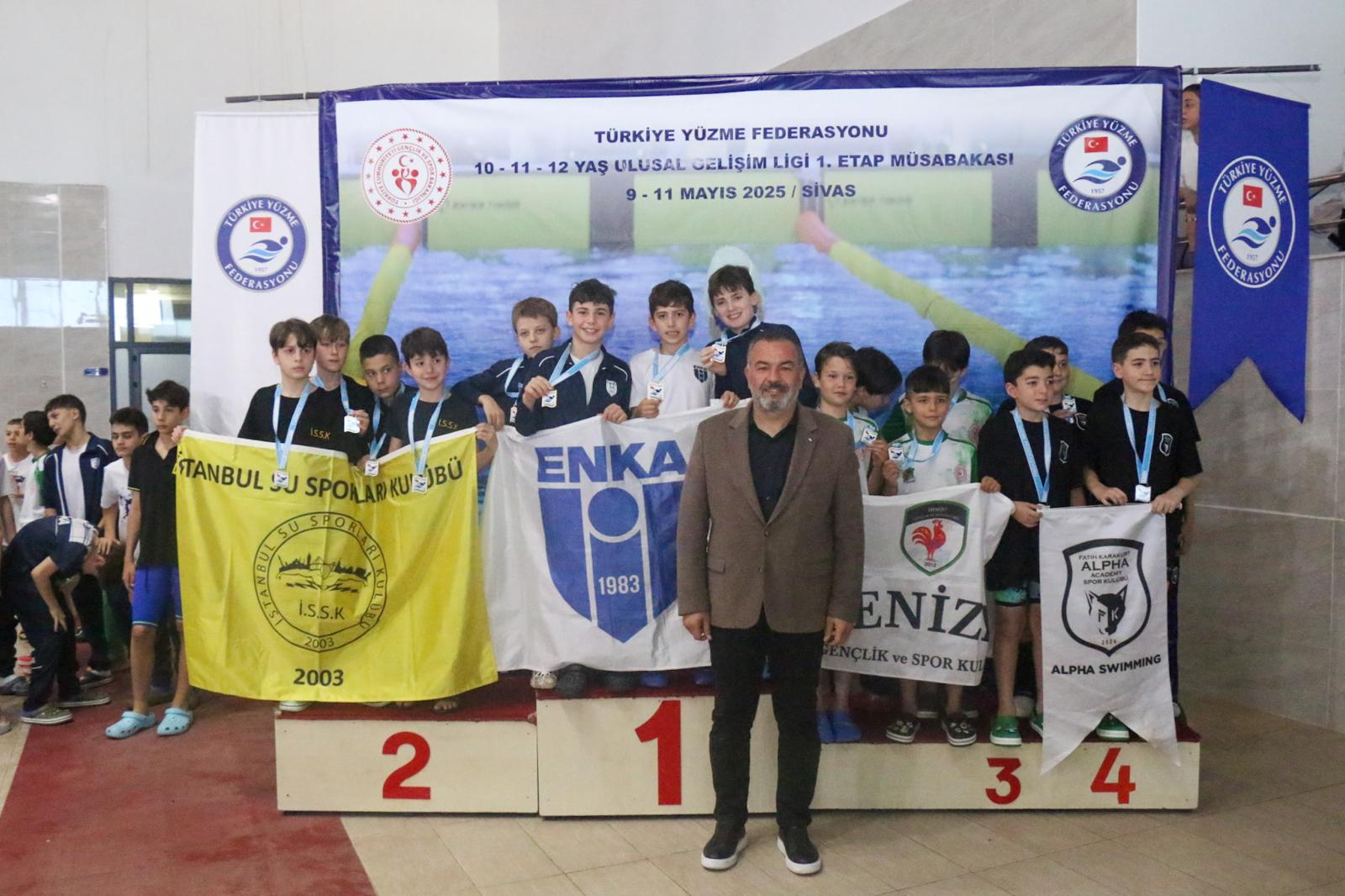 28 İlden 560 Sporcu Sivas'ta Kulaç Attı