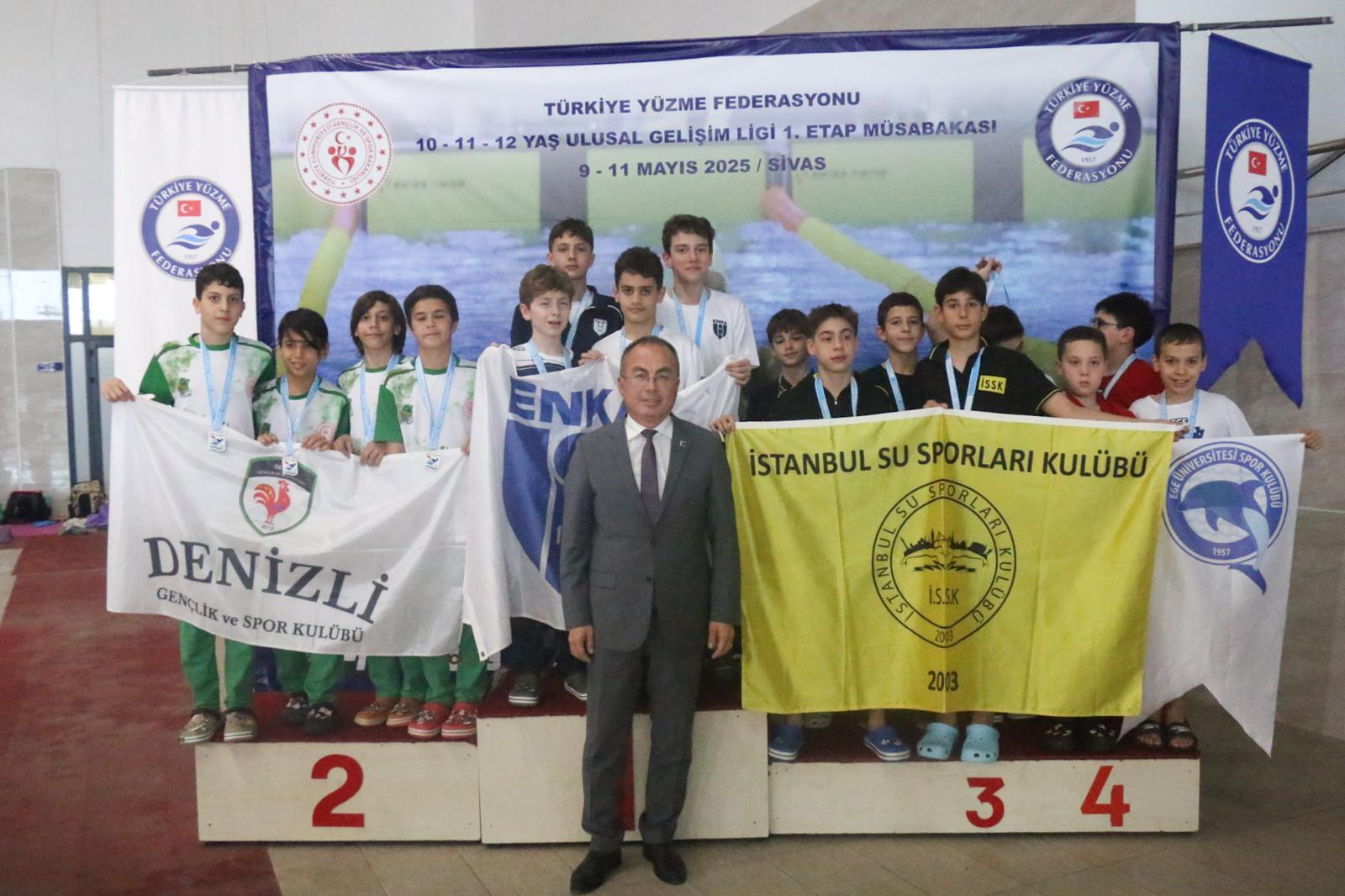 28 İlden 560 Sporcu Sivas'ta Kulaç Attı