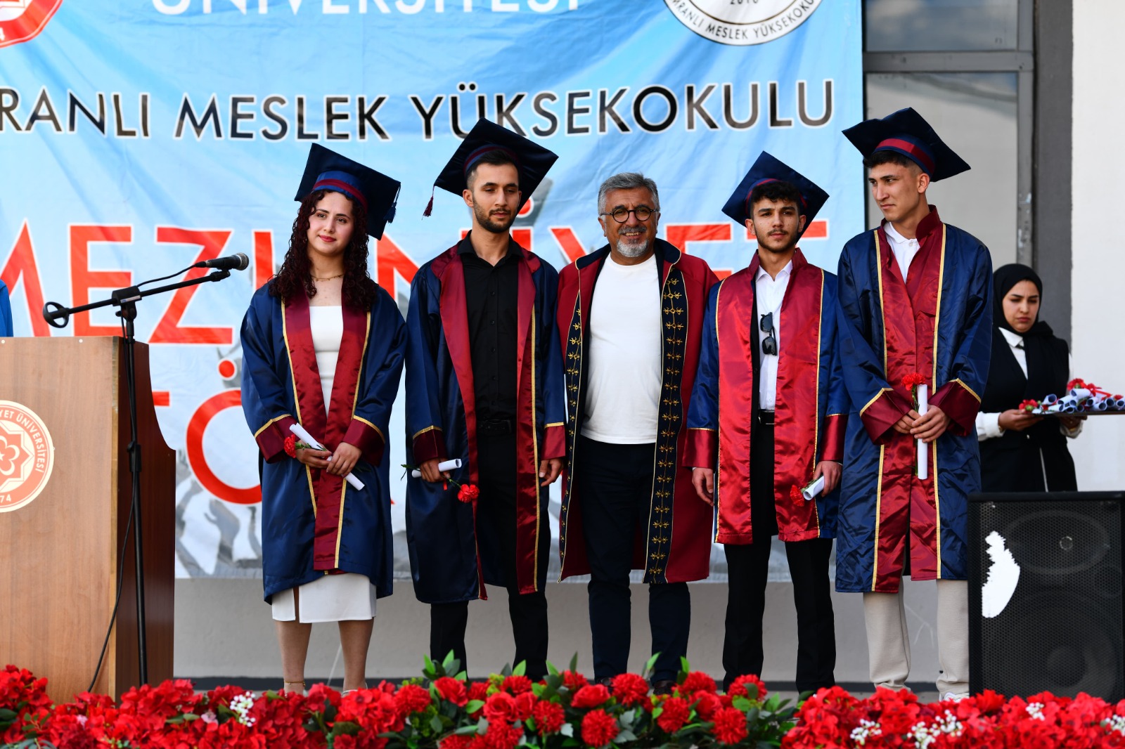 Mezuniyet coşkusu yaşadılar
