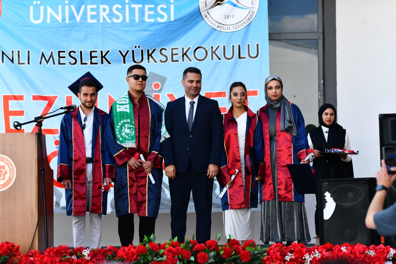 Mezuniyet coşkusu yaşadılar