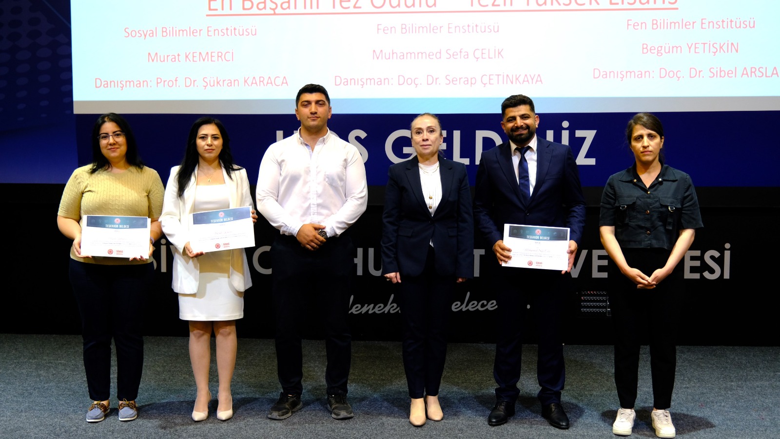 Sivas Cumhuriyet Üniversitesi’nde Öğrenci Başarıları Ödüllendirildi