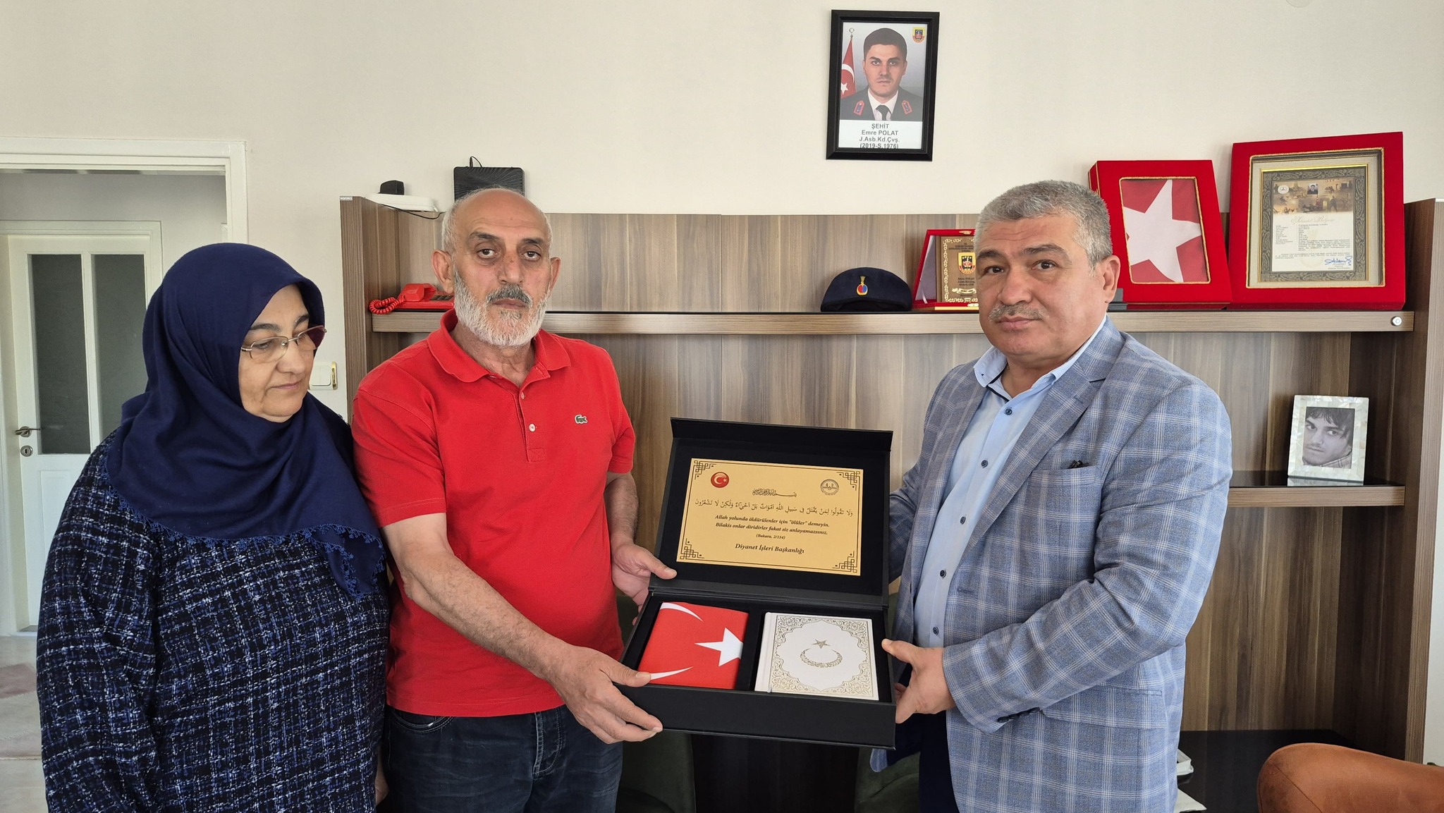 Müftü Altunkaya'dan şehit ailesine ziyaret!