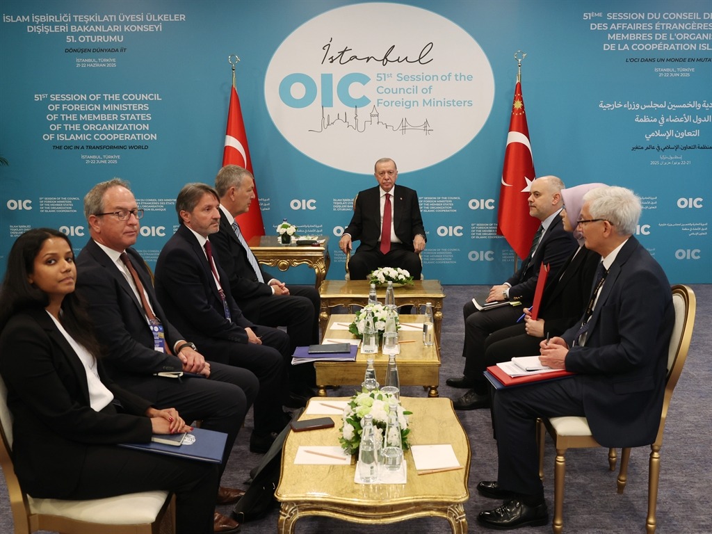 Cumhurbaşkanı Erdoğan, Philippe Lazzarini’yi kabul etti