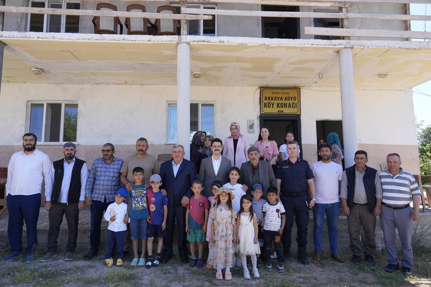Ulaş Kaymakamı Eskimez'in köy ziyaretleri