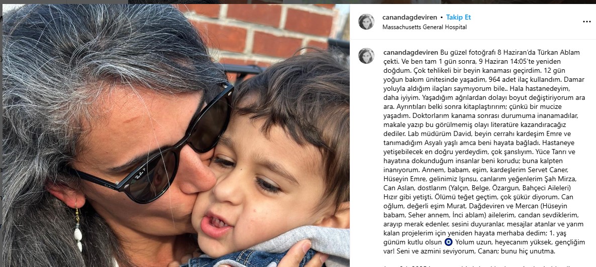 Sivaslı Bilim İnsanı Canan Dağdeviren Beyin Kanaması Geçirdi! 