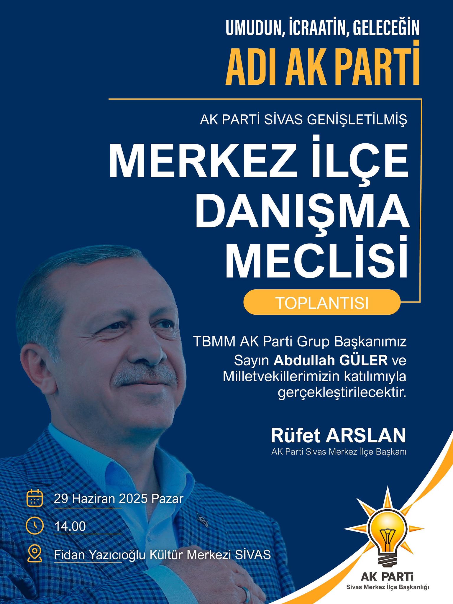 Sivas’ın Geleceği Konuşulacak: AK Parti’den Kritik Toplantı!