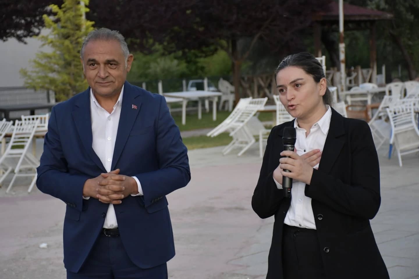 Kaymakam Sarı, Gürün’e  veda etti
