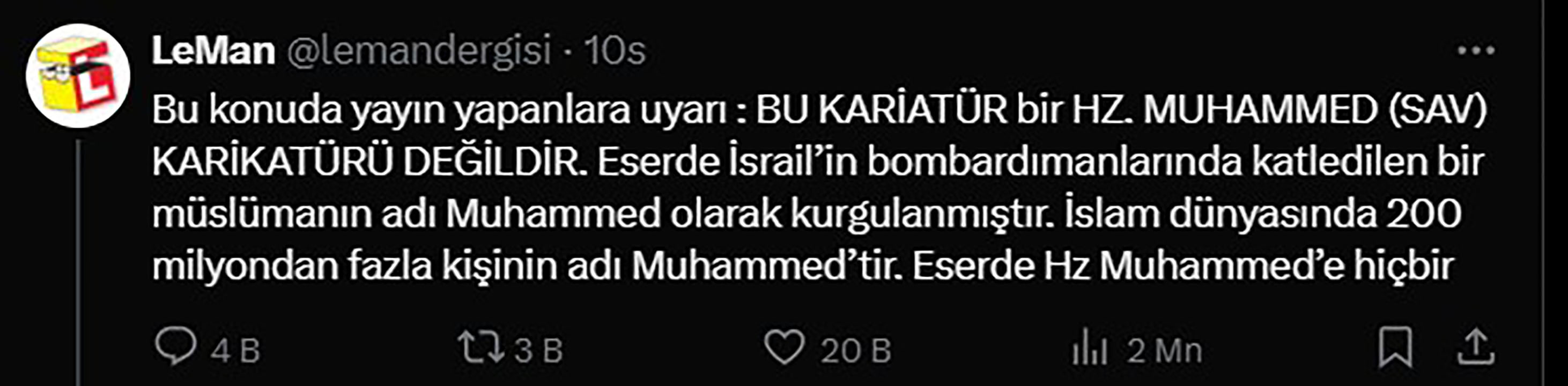 Leman’dan ilk açıklama!